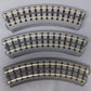 MTH 40-1002 RealTrax O31 Curved Track Sections (8) EX