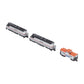Life Like 7601 N Amtrak Double Header Set w/Caboose LN/Box