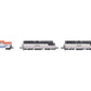Life Like 7601 N Amtrak Double Header Set w/Caboose LN/Box