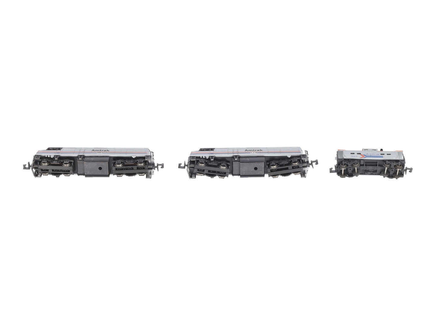 Life Like 7601 N Amtrak Double Header Set w/Caboose LN/Box