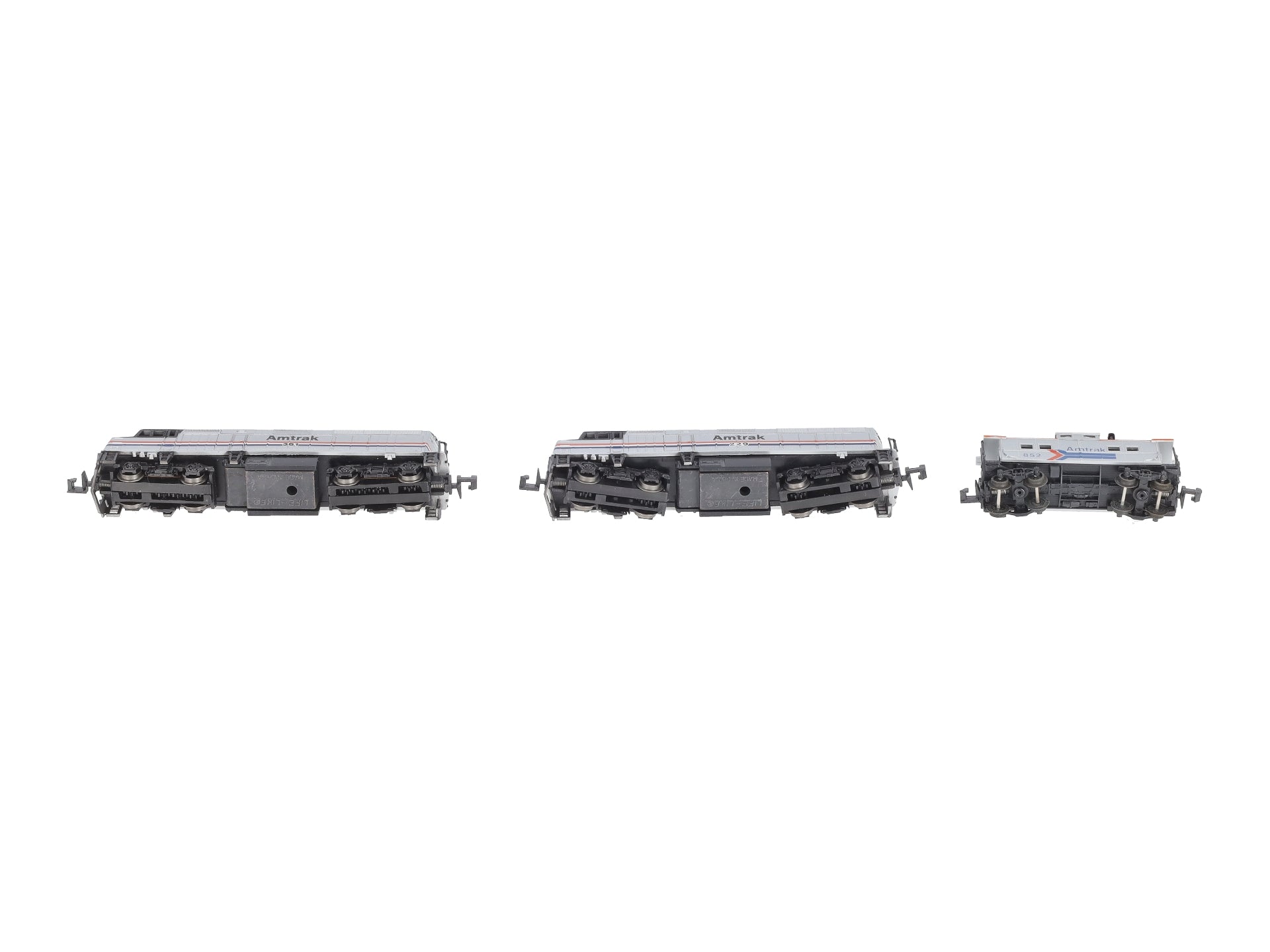 Life Like 7601 N Amtrak Double Header Set w/Caboose LN/Box