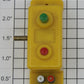 Trix 6594 N Gauge Yellow MiniTrix Switch Controller with Post