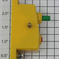 Trix 6594 N Gauge Yellow MiniTrix Switch Controller with Post
