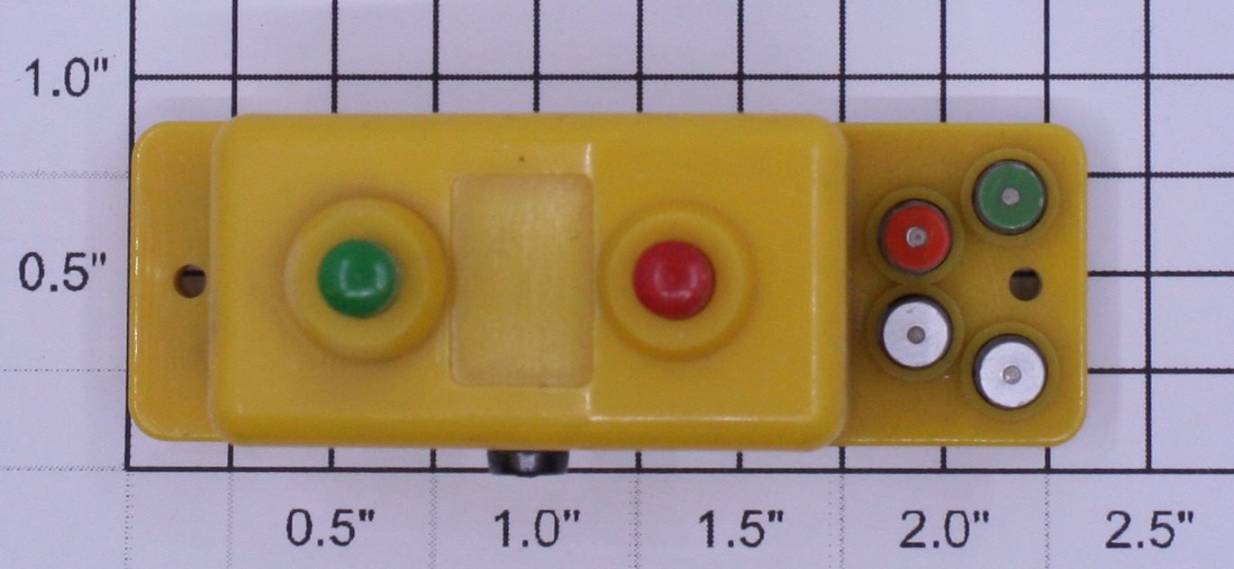 Trix 6594 N Gauge Yellow MiniTrix Switch Controller with Screw