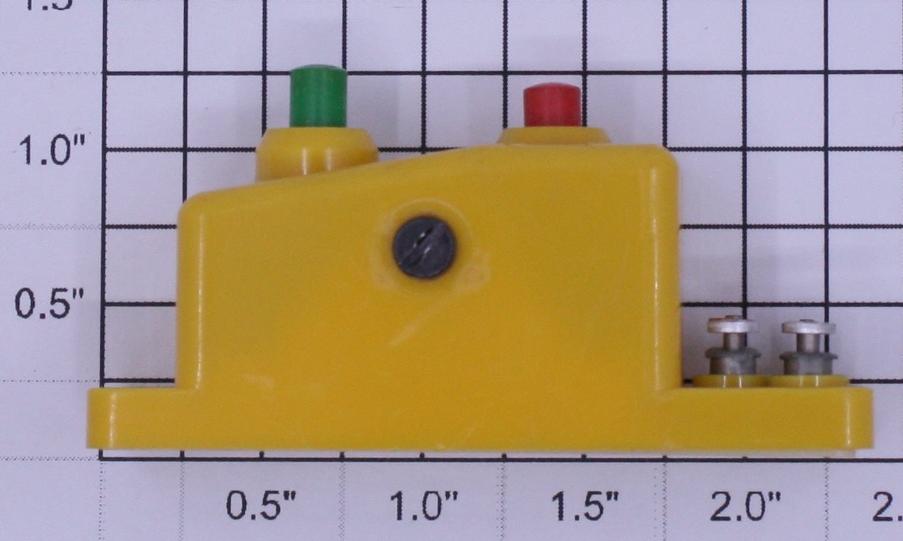 Trix 6594 N Gauge Yellow MiniTrix Switch Controller with Screw