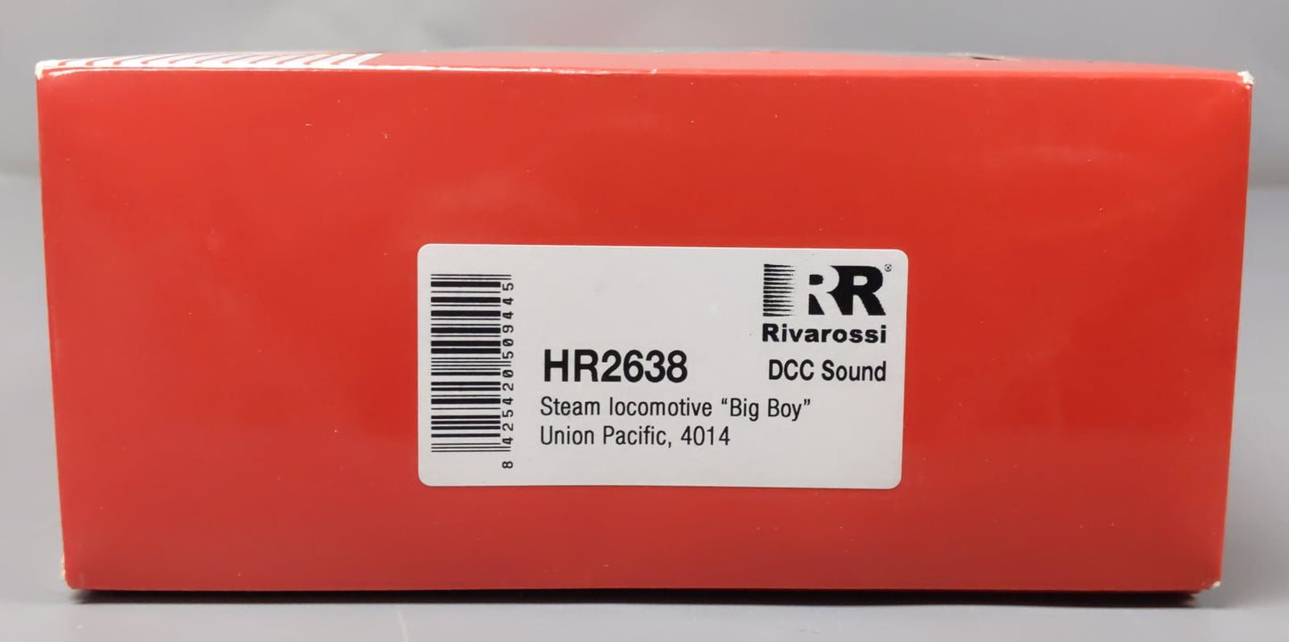 Rivarossi HR2638 HO Scale UP Big Boy Steam Locomotive & Tender #4014 w/DCC&Sound