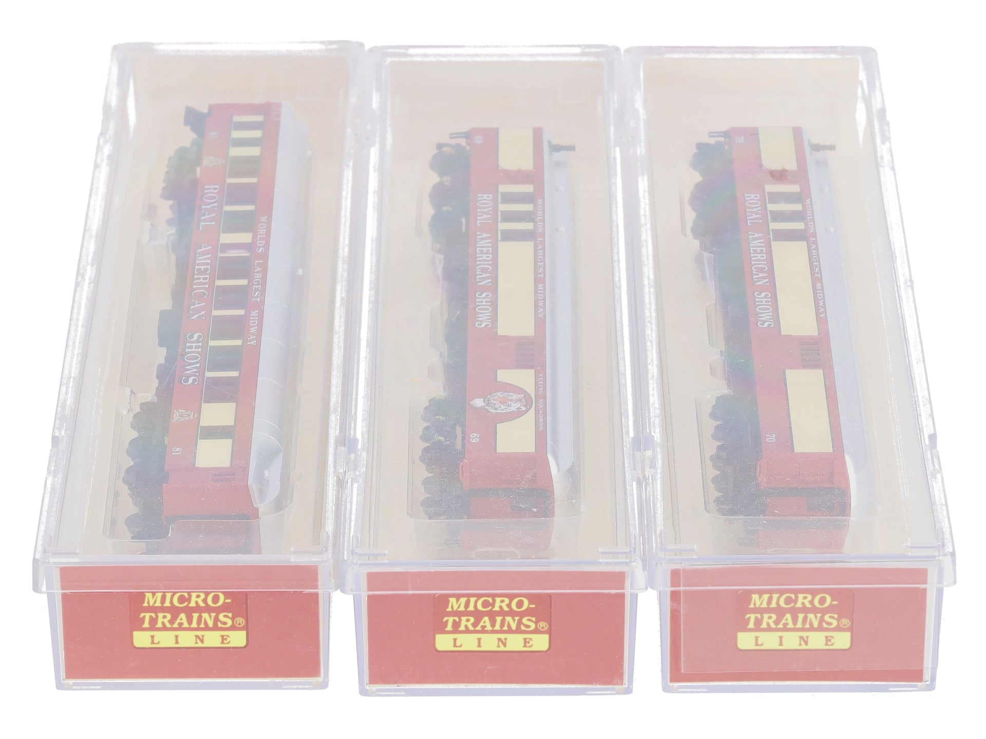 Micro Trains 99301450 N Royal American Shows Heavyweight Passenger (Set of 3)