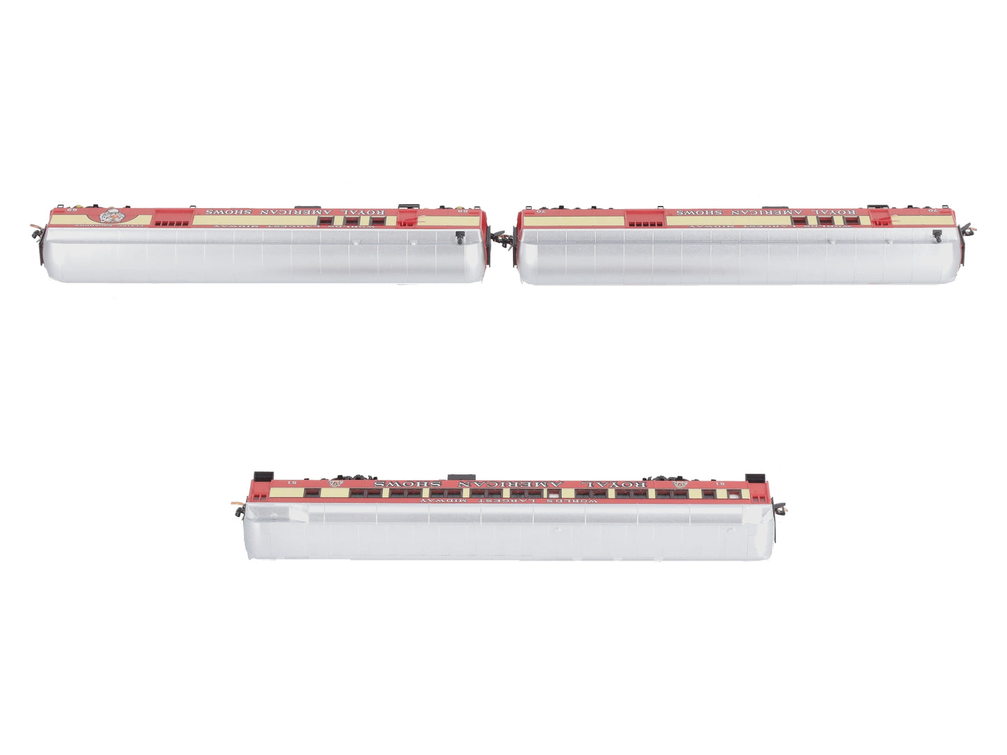 Micro Trains 99301450 N Royal American Shows Heavyweight Passenger (Set of 3)