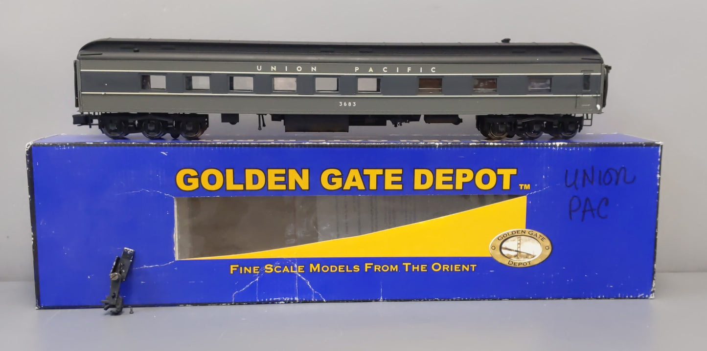 Golden Gate Depot UPTTG O Union Pacific Diner/Observation Car #3683 VG/Box