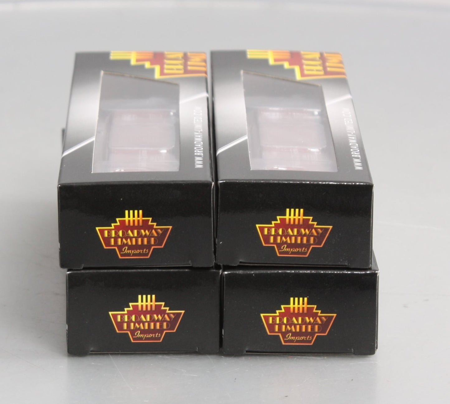 Broadway Limited 3406 N Peoria & Eastern NYC 40' Steel Boxcars (Set of 4)