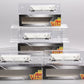 Broadway Limited 3170 N PRR Class H32 5-Bay Covered Hopper Set A (Pack of 4)