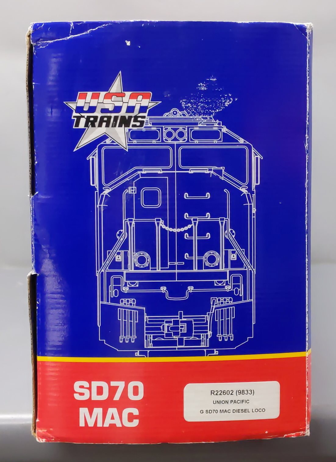 USA Trains 22602 G Union Pacific SD70 Mac Diesel Engine #9833 – Trainz