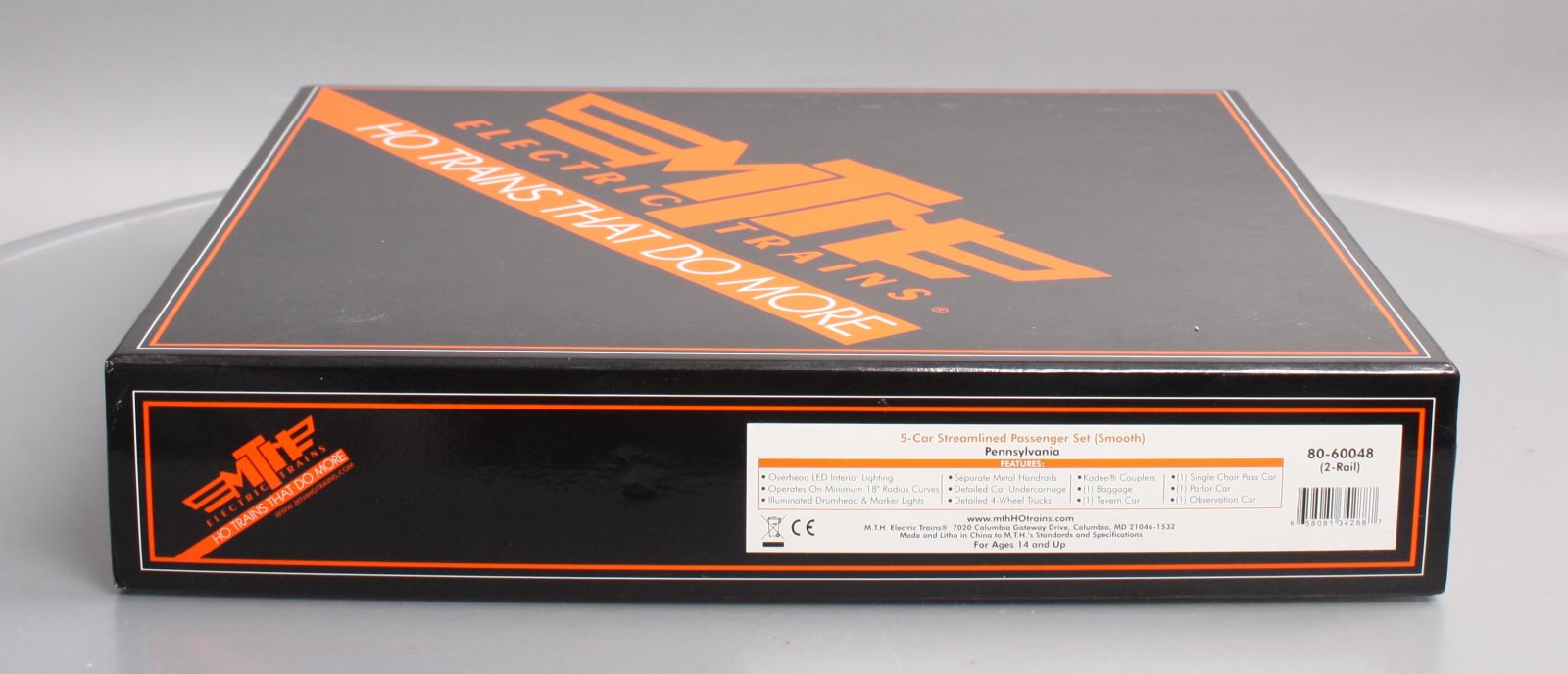MTH 80-60048 HO Pennsylvania Tuscan Smooth Passenger Car Set (Set of 5)