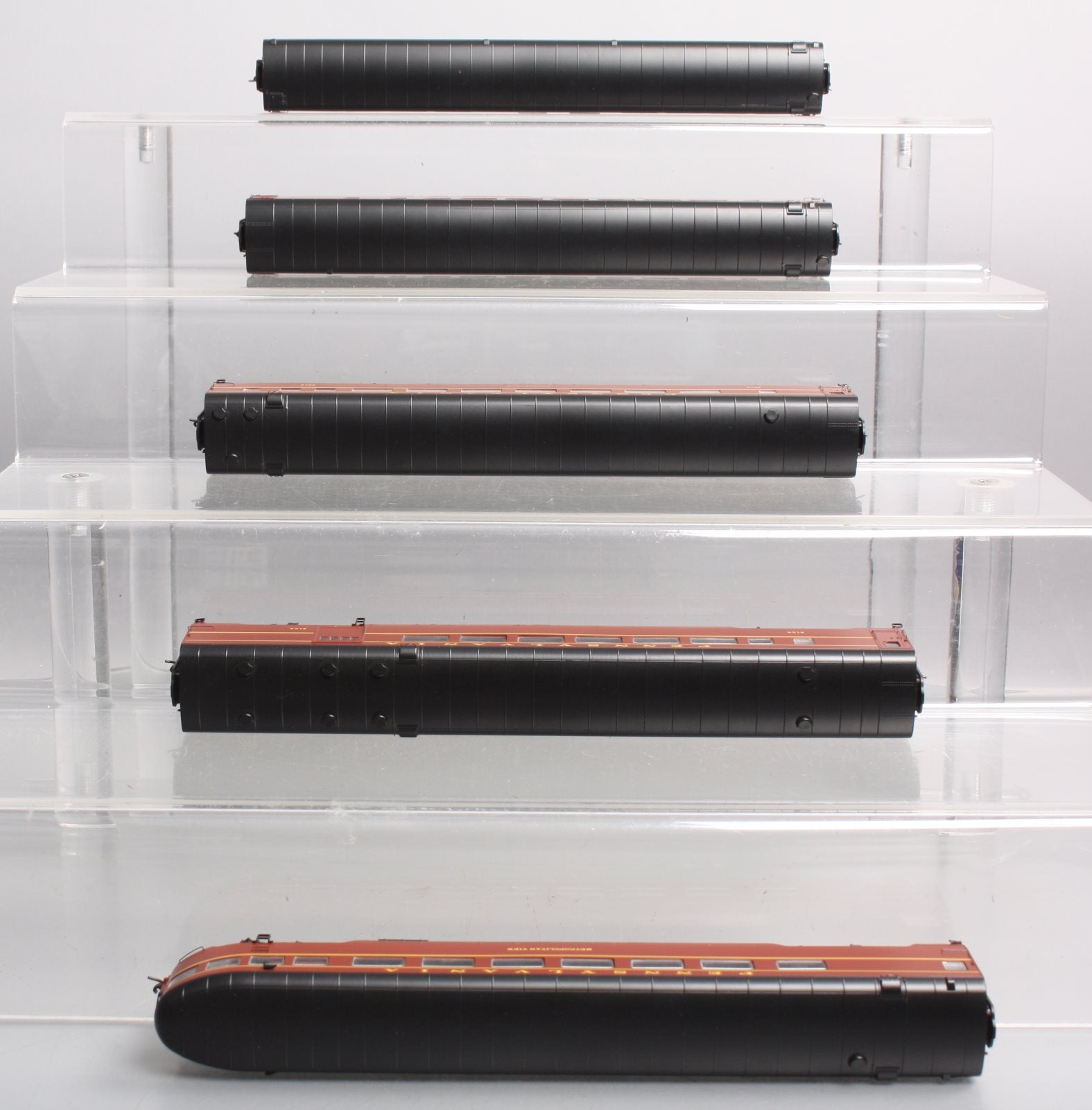 MTH 80-60048 HO Pennsylvania Tuscan Smooth Passenger Car Set (Set of 5)