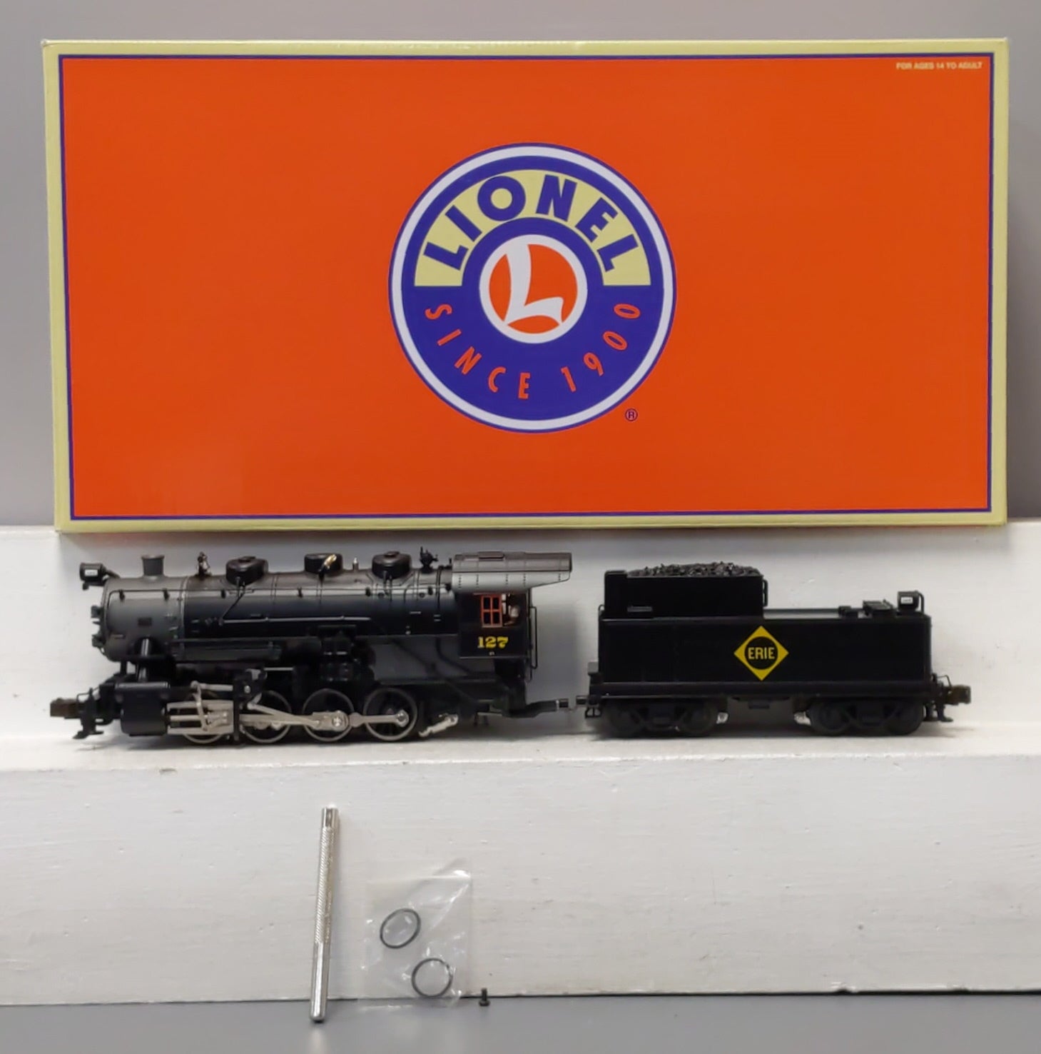 Lionel 6-11248 O Erie 0-8-0 Conventional Steam Locomotive #127