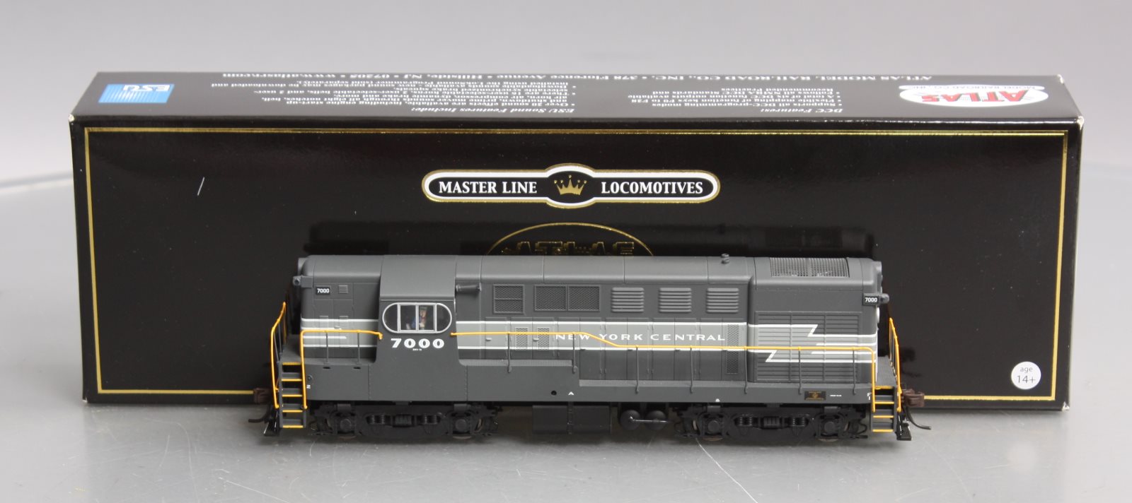 Atlas 10001628 HO New York Central H16-44 Diesel Locomotive #7000 w/Sound