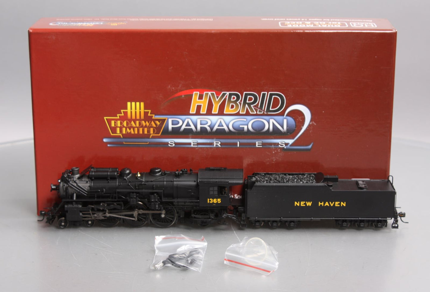 Broadway Limited 1941 HO New Haven I-4-d 4-6-2 Pacific W-12-c Tender #1365