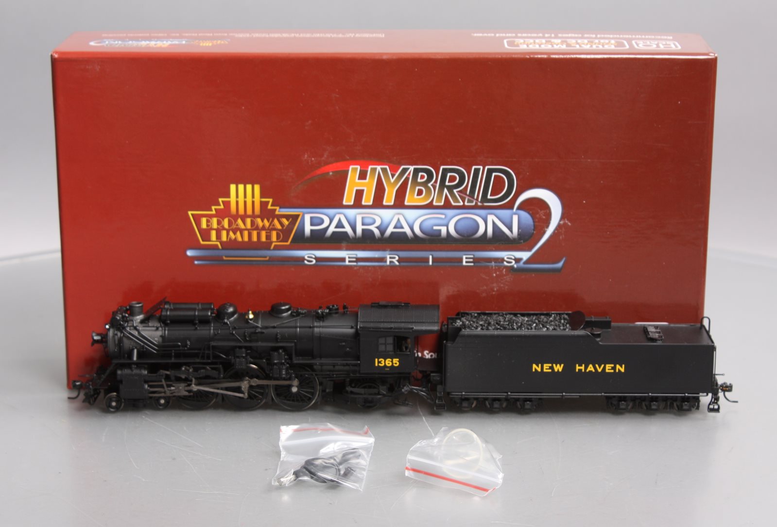 Broadway Limited 1941 HO New Haven I-4-d 4-6-2 Pacific W-12-c Tender #1365