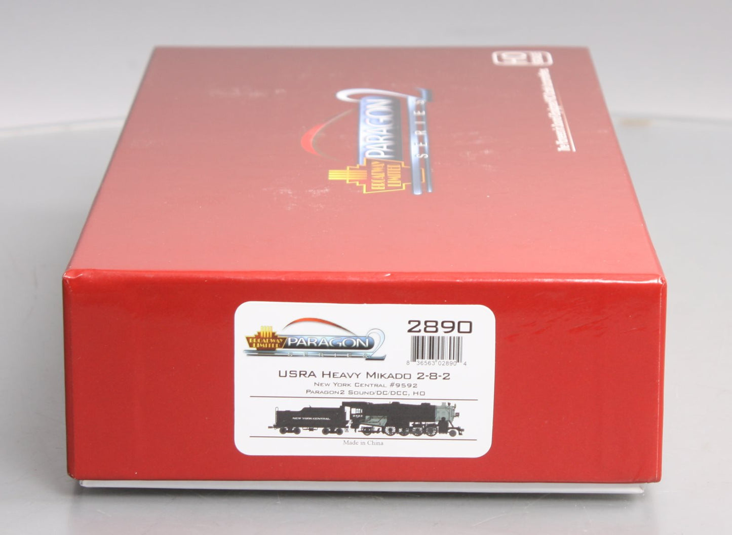 Broadway Limited 2890 HO New York Central USRA Heavy 2-8-2 Mikado #9592 w/DCC