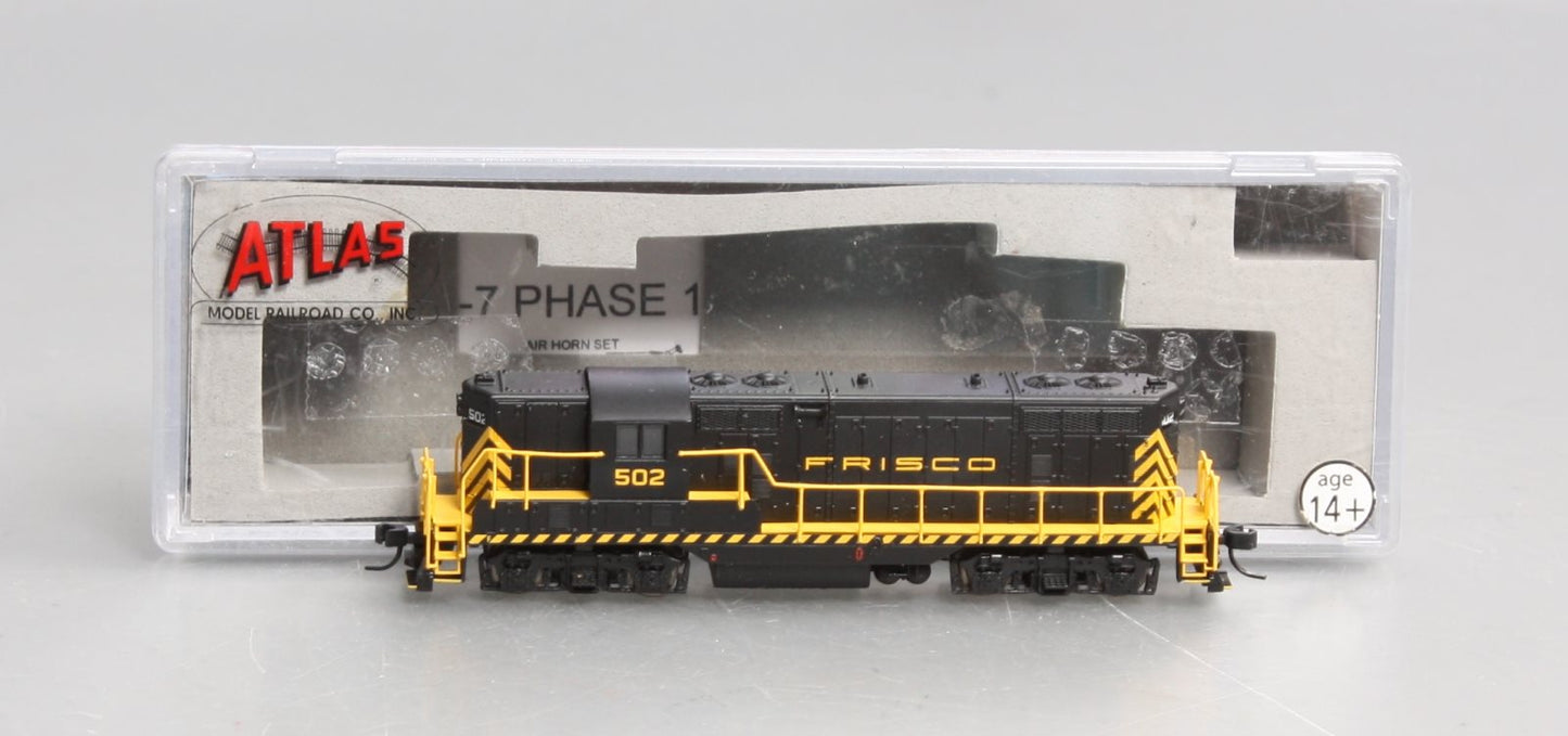 Atlas 50847 N Scale Frisco GP-7 Locomotive w/DCC #502