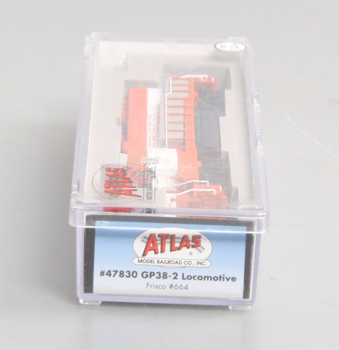 Atlas 47830 N Scale Frisco GP38-2 Locomotive w/DCC #664
