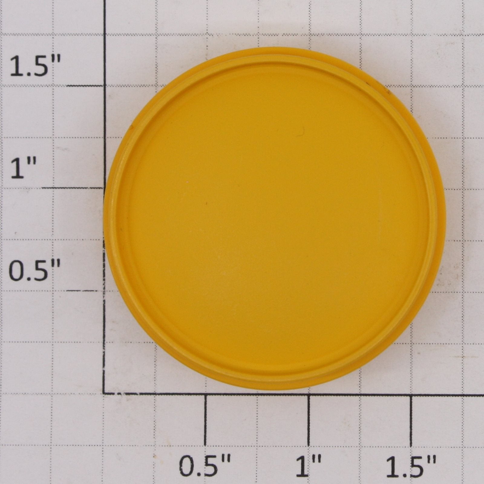 Lionel 19442-54 Yellow Water Supply Flatcar Tank End Cap