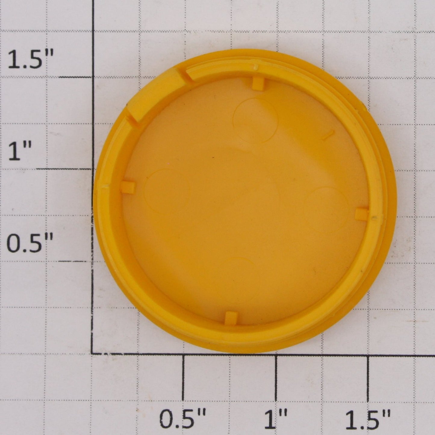 Lionel 19442-54 Yellow Water Supply Flatcar Tank End Cap