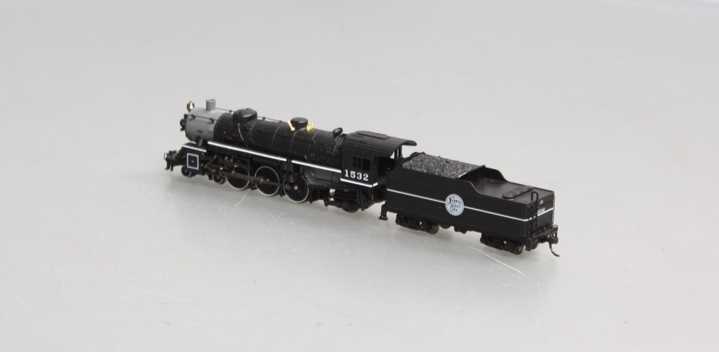 Broadway Limited 6241 N Atlantic Coast Line Light 4-6-2 Steam DCC/Sound #1532