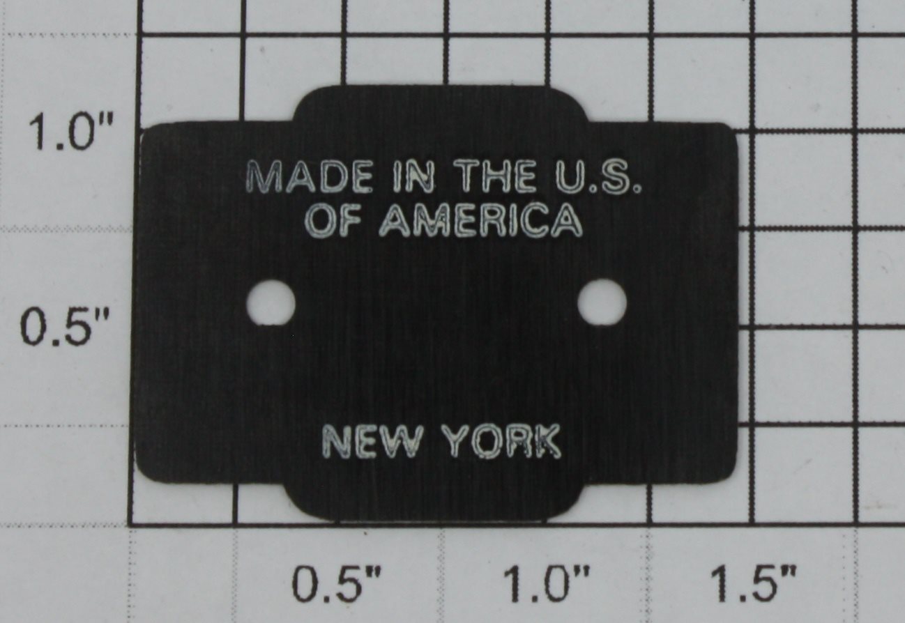 Lionel 2333-72 F3 O Gauge Diesel Locomotive Collector Nameplate