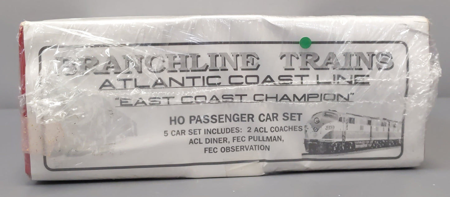 Branchline Trains 14914 HO Scale Atlantic Coast Line 5 Car Kit Set MT/Box