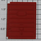 Lionel 9230-12 Right Hand Red Box Car Door