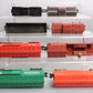 Marx 147815, 176893, 254000, 467110 Vintage O Freight Cars [8] VG