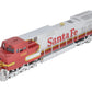 3rd Rail 605 O BRASS Santa Fe GE C44-9W Diesel Locomotive #605 - 3-Rail VG/Box