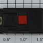 Lionel 190-25 O Gauge Red Momentary Pushbutton Accessory Switch Controller