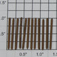 Lionel 31-15 Super O Gauge Copper Ground Pins (Envelope of 12)