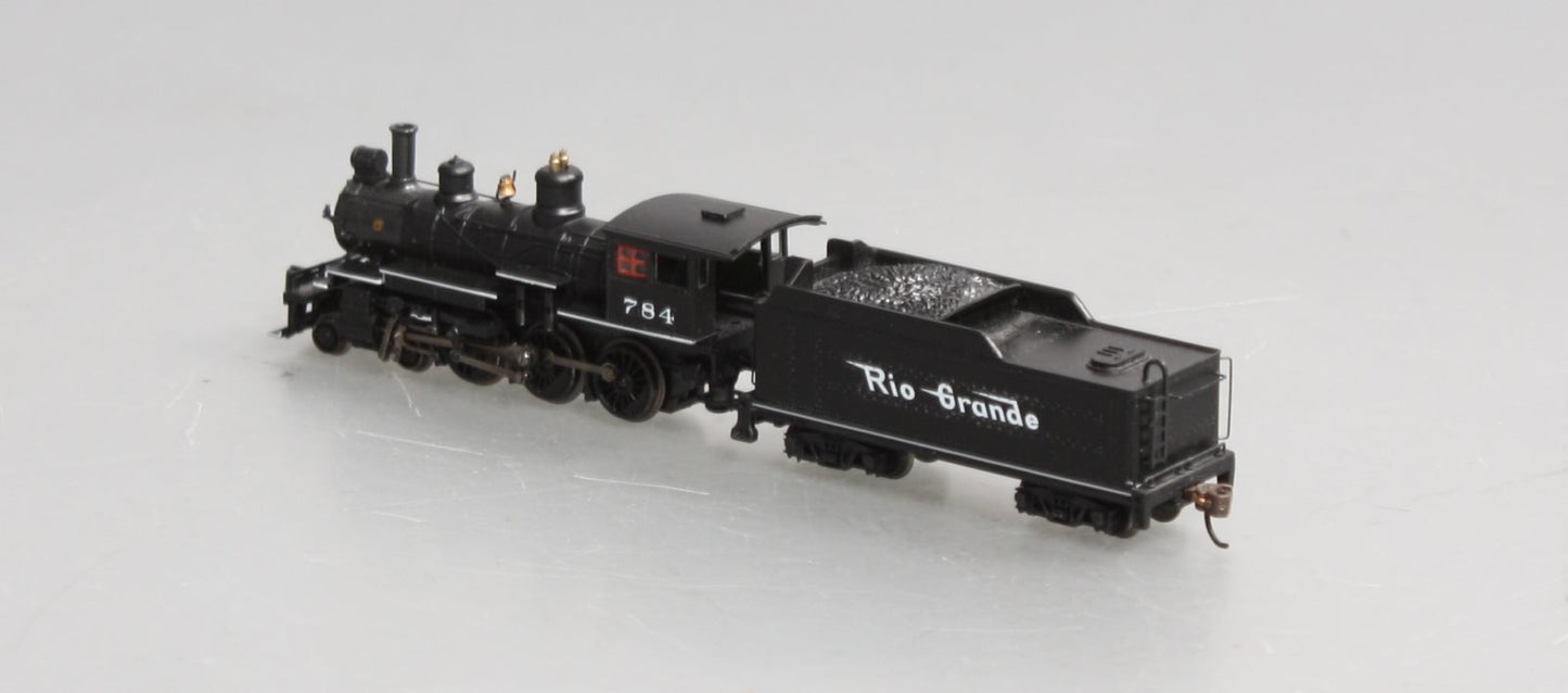 Bachmann 51452 N Painted & Unlettered 4-6-0 Steam Locomotive w/DCC (Black& Red)