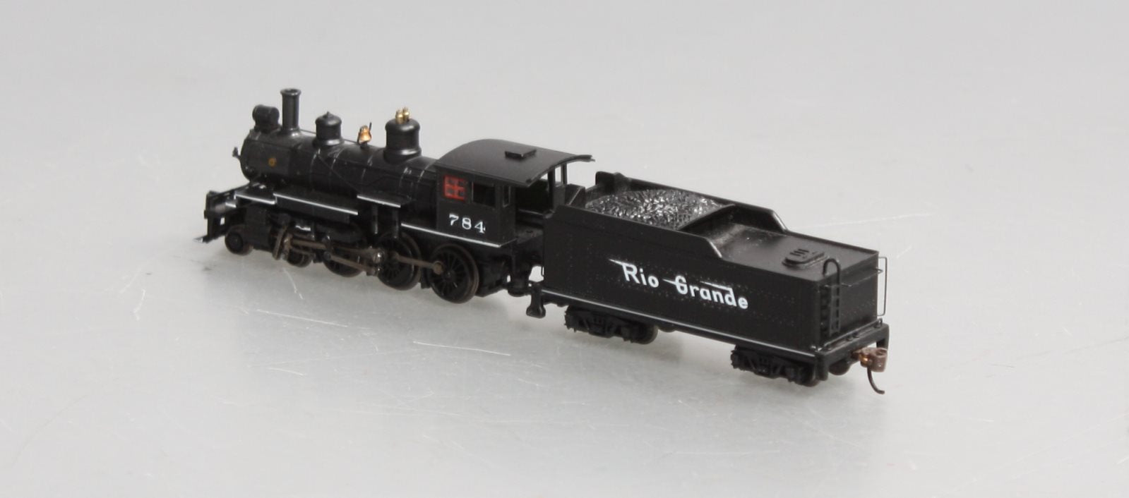 Bachmann 51452 N Painted & Unlettered 4-6-0 Steam Locomotive w/DCC (Black& Red)