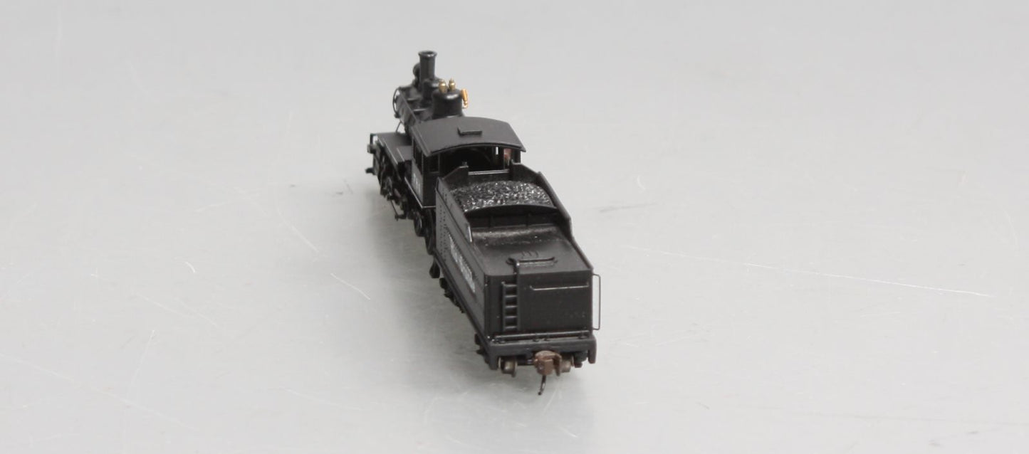 Bachmann 51452 N Painted & Unlettered 4-6-0 Steam Locomotive w/DCC (Black& Red)