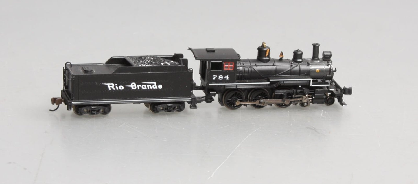 Bachmann 51452 N Painted & Unlettered 4-6-0 Steam Locomotive w/DCC (Black& Red)