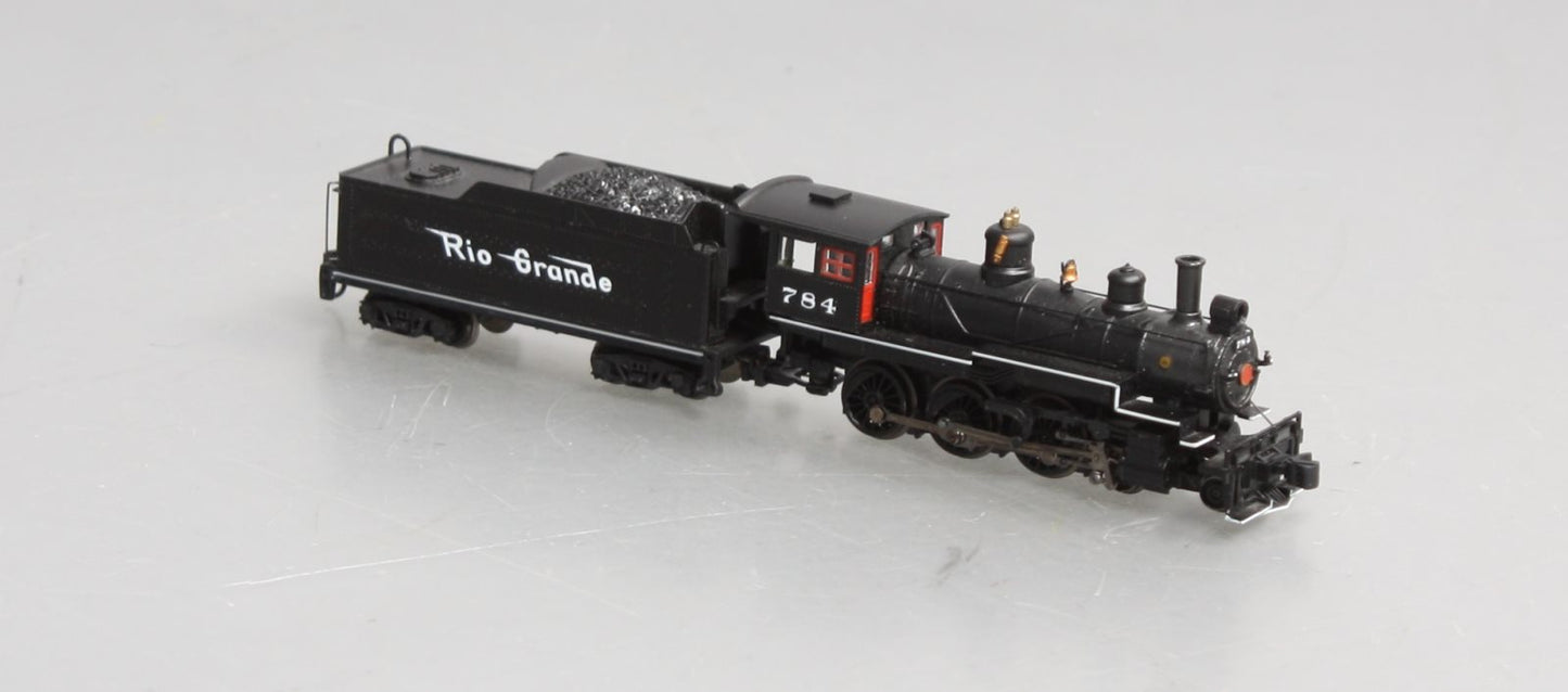 Bachmann 51452 N Painted & Unlettered 4-6-0 Steam Locomotive w/DCC (Black& Red)