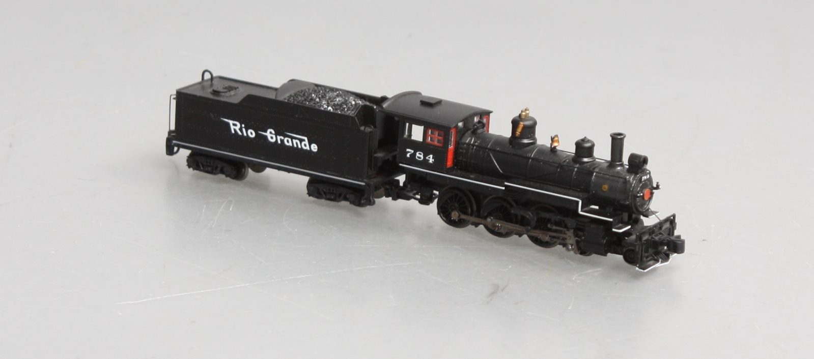Bachmann 51452 N Painted & Unlettered 4-6-0 Steam Locomotive w/DCC (Black& Red)