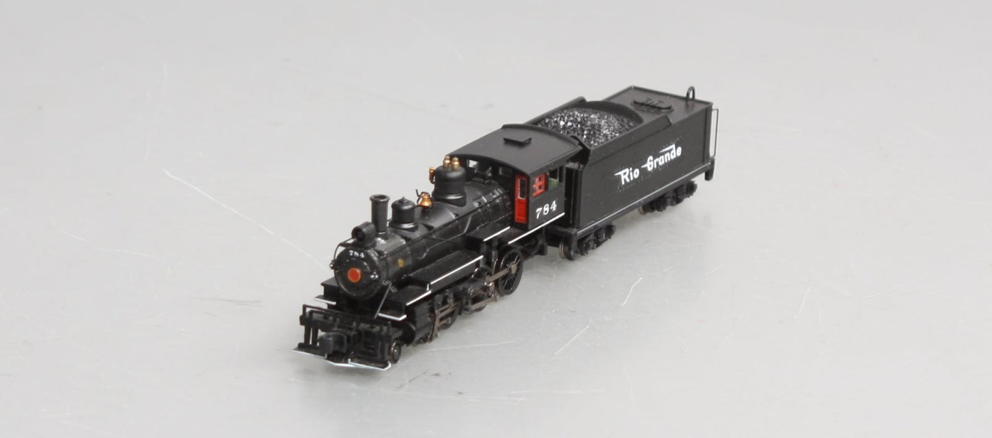 Bachmann 51452 N Painted & Unlettered 4-6-0 Steam Locomotive w/DCC (Black& Red)