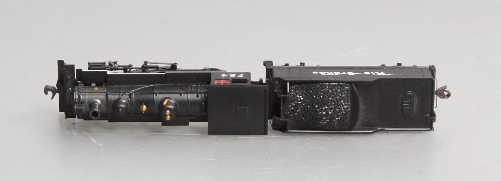 Bachmann 51452 N Painted & Unlettered 4-6-0 Steam Locomotive w/DCC (Black& Red)