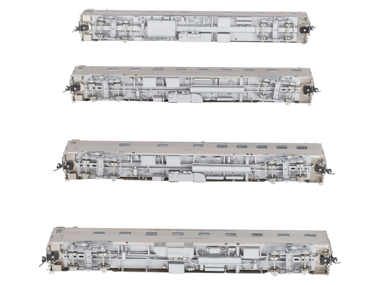Challenger Imports 2225.1 HO BRASS ATSF 4-Car Sleeper Add-On Set LN/Box