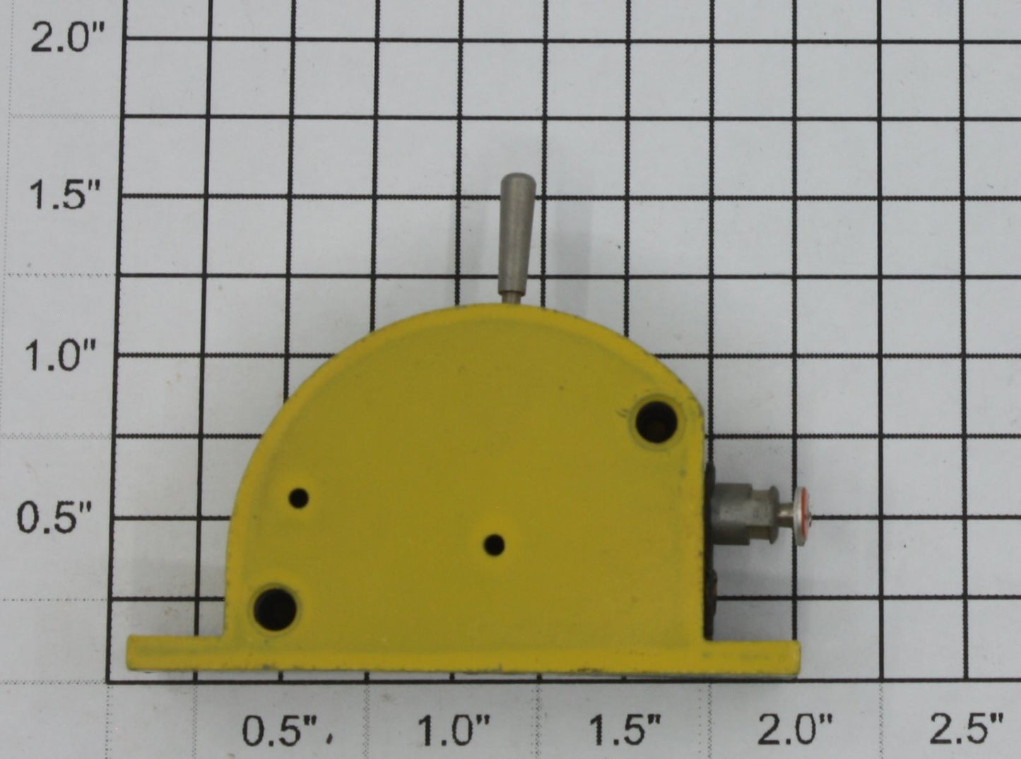 Trix 66Y HO Yellow Metal Twin TTR Switch Controller with Push Button Terminals