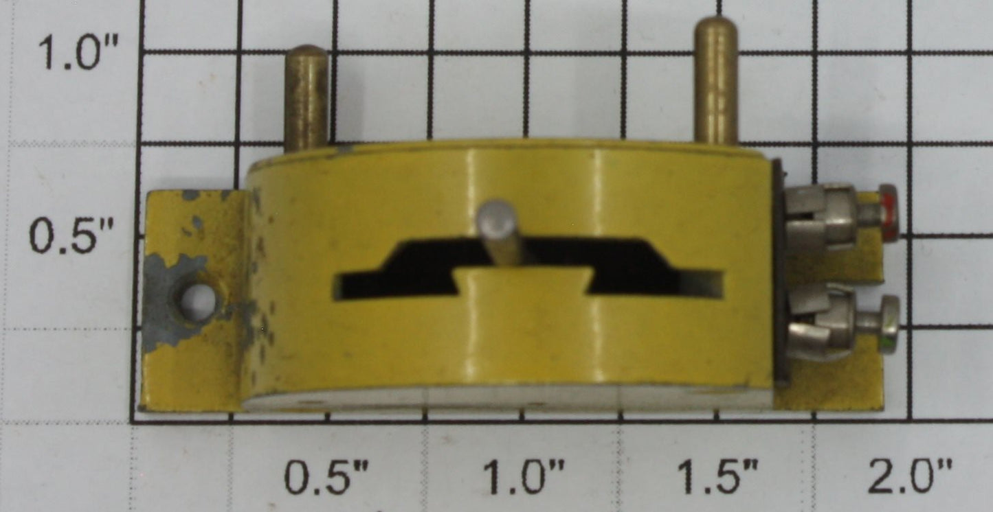 Trix 66Y HO Yellow Metal Twin TTR Switch Controller with Push Button Terminals