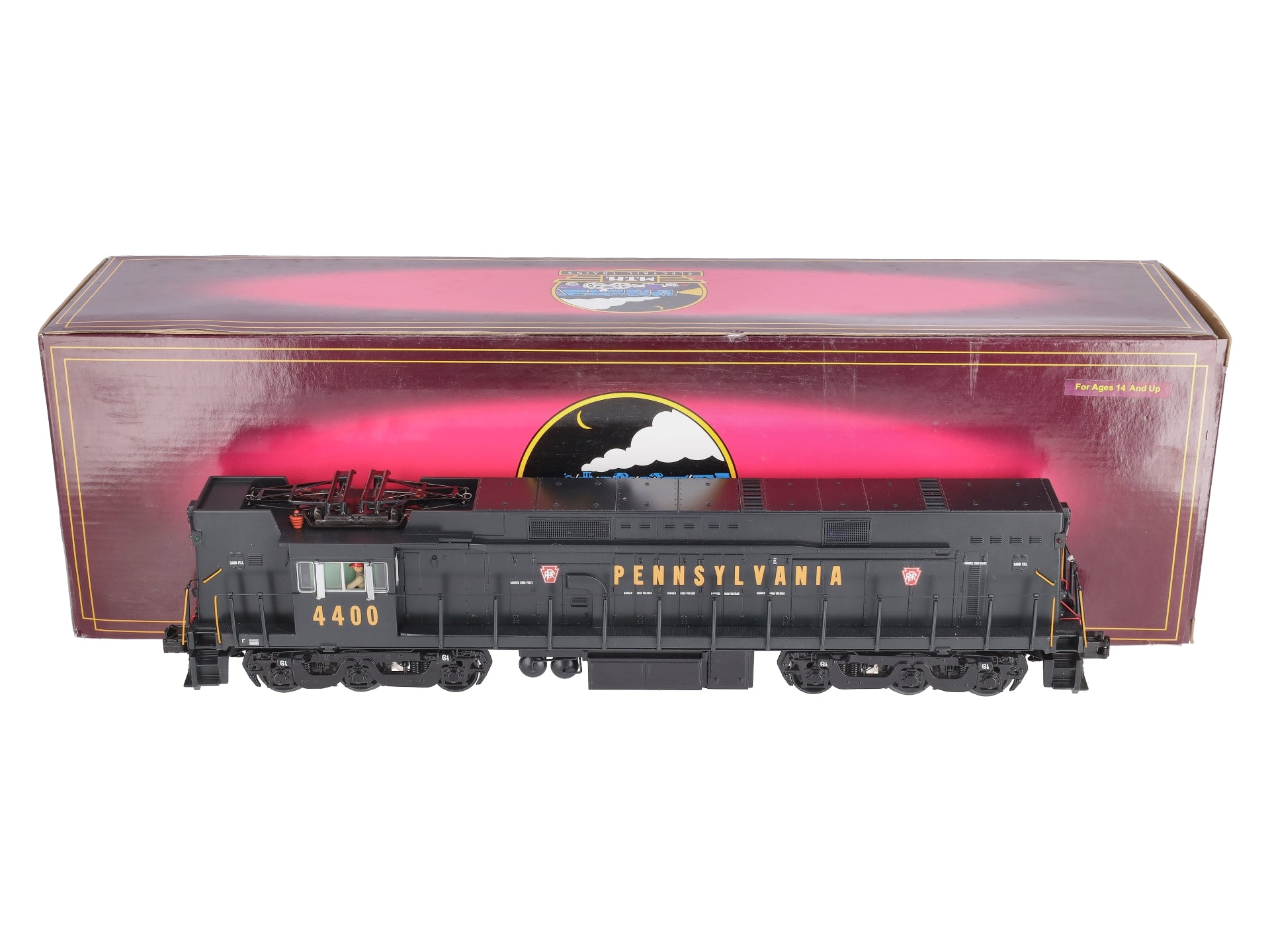 MTH 20-5604-1 O Gauge Pennsylvania E44 Electric Engine #4400 w/ PS 2.0