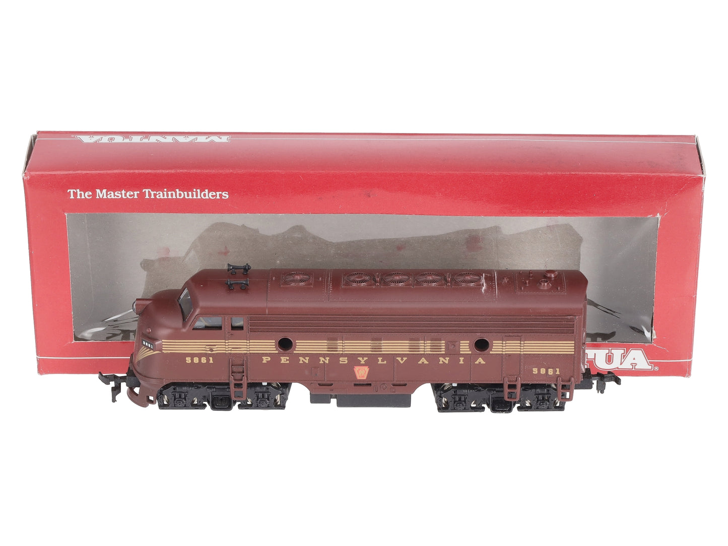 Mantua 413-181 HO Pennsylvania F7-A Diesel Locomotive #5861 EX/Box