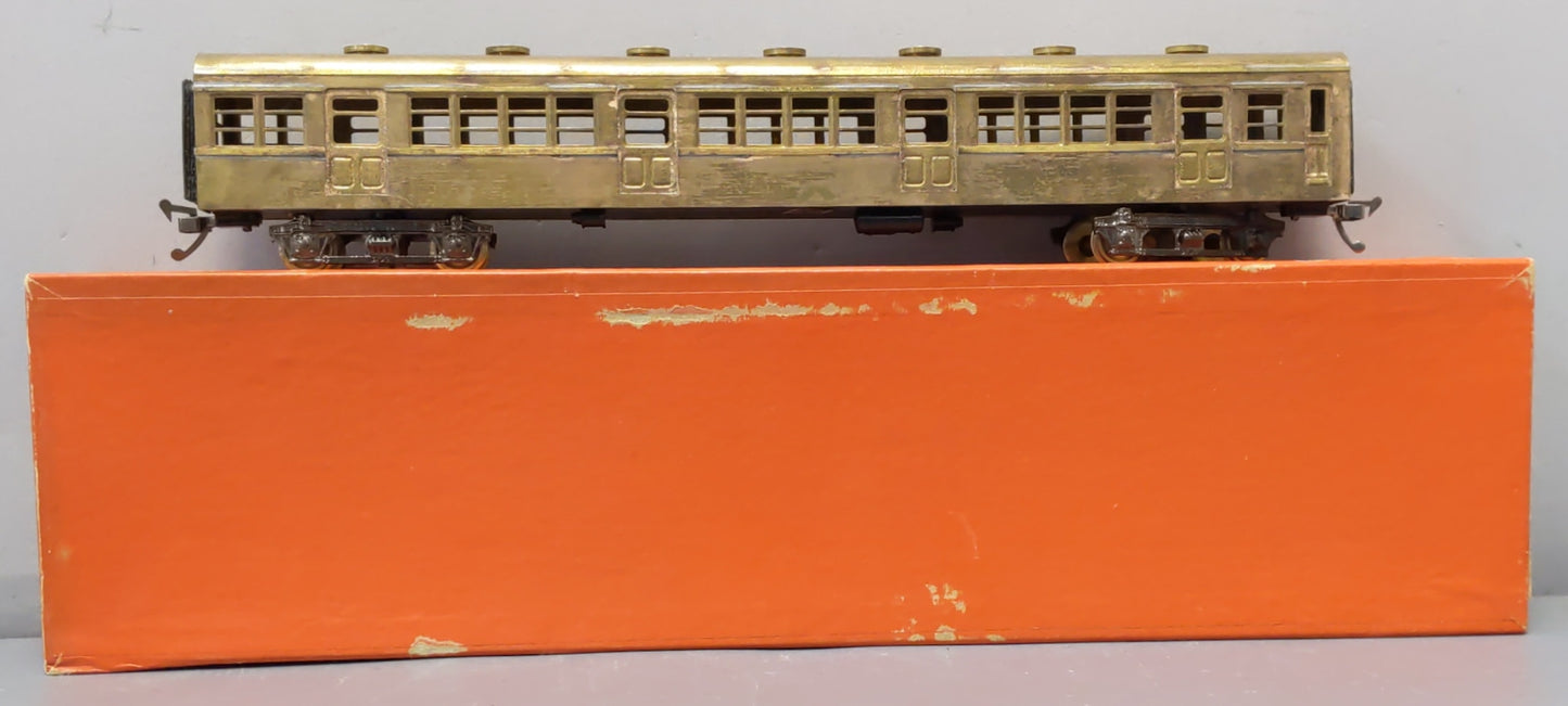 Ken Kidder 2051 HO Scale BRASS Subway Passenger Car EX/Box