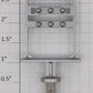 Lionel 16751-24 Silver Reflector Stand